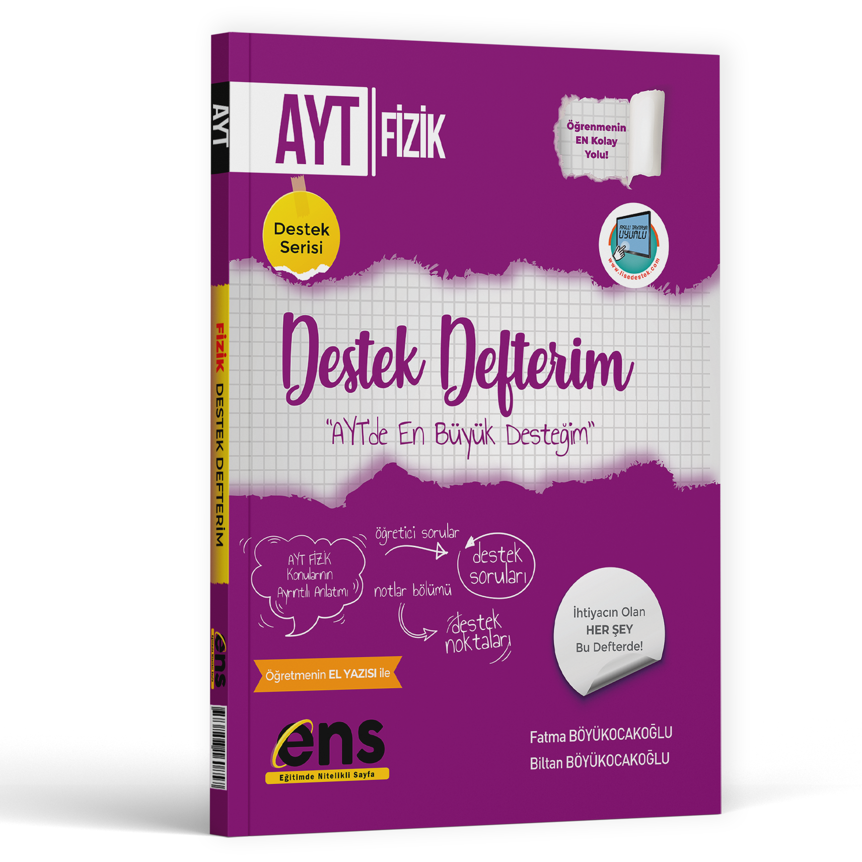 ENS YKS AYT DESTEK DEFTERİM FİZİK - 2025-26